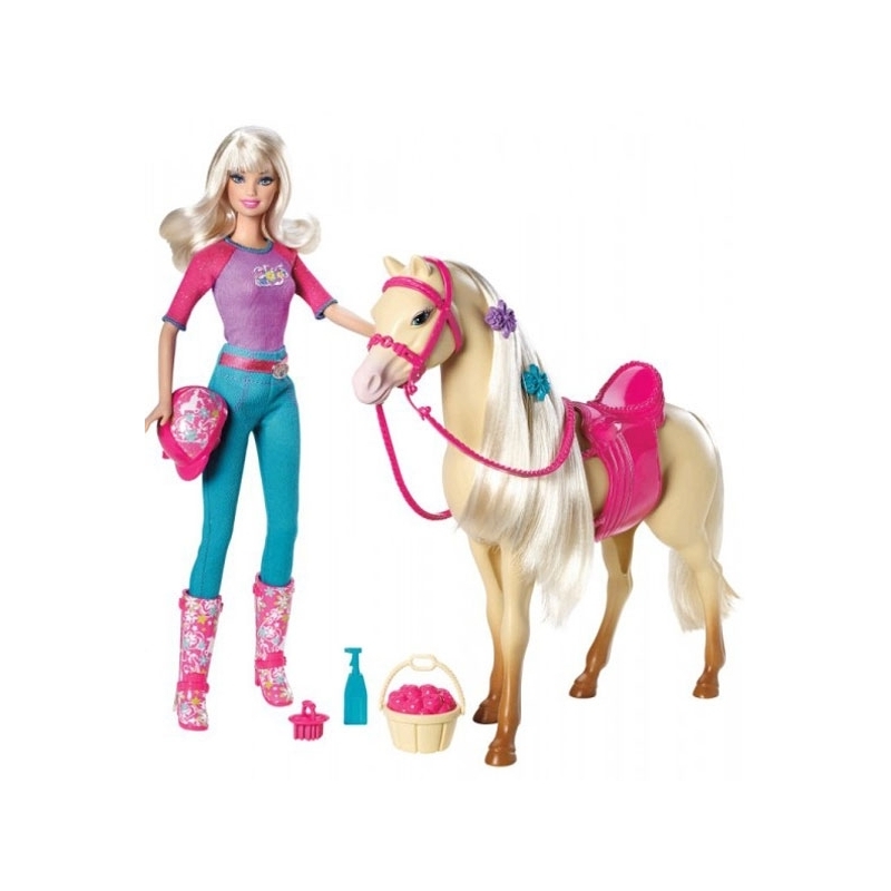 Barbie et son Cheval Tawny.