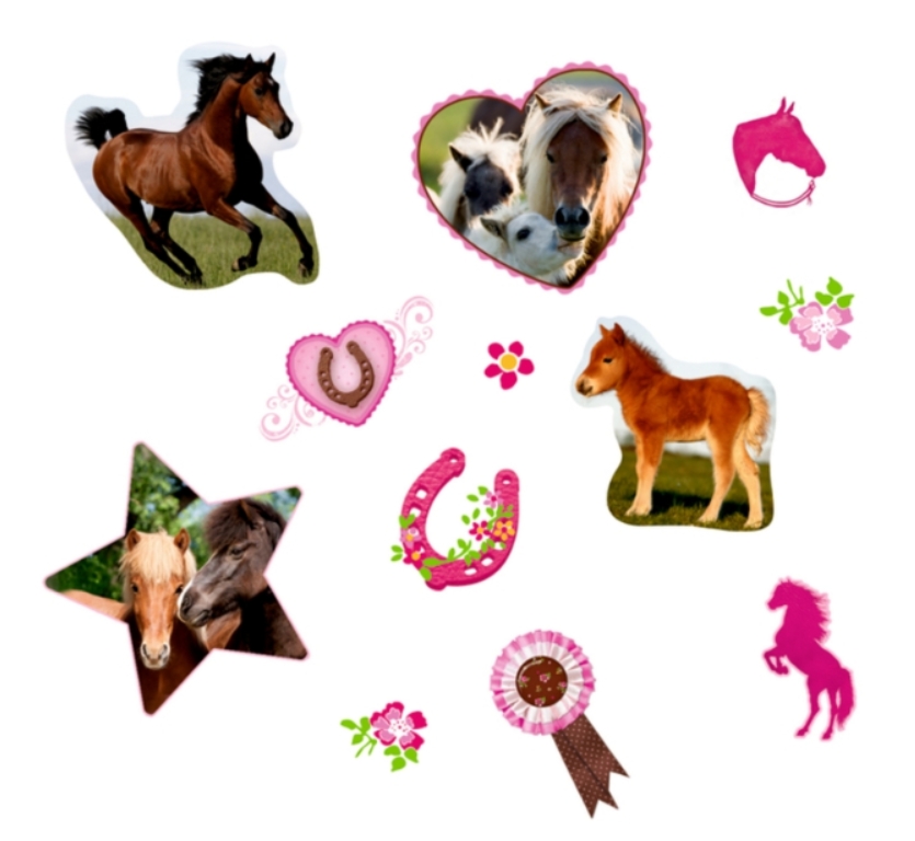 Stickers Autocollants Cheval