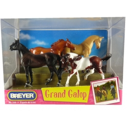 Grand Galop 4 Chevaux Assortis 1/32