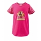 Tee Shirt Rose Trio De Poulains