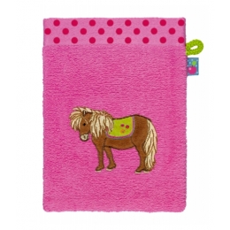 Gant de Toilette Rose Poney