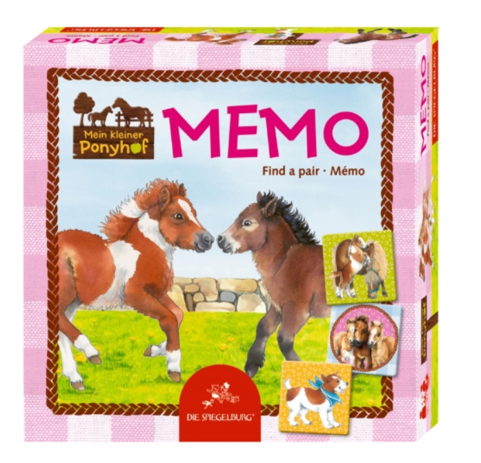 Jeu de mémoire Poney