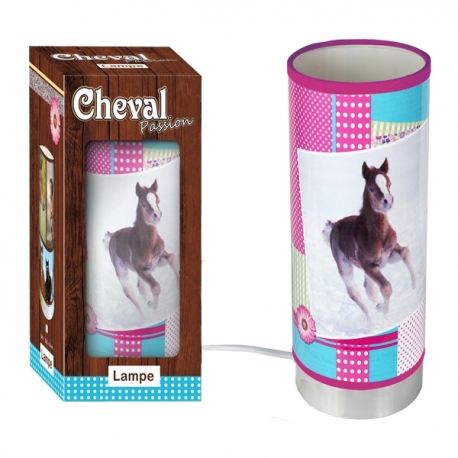 Lampe Tube Cheval Girly