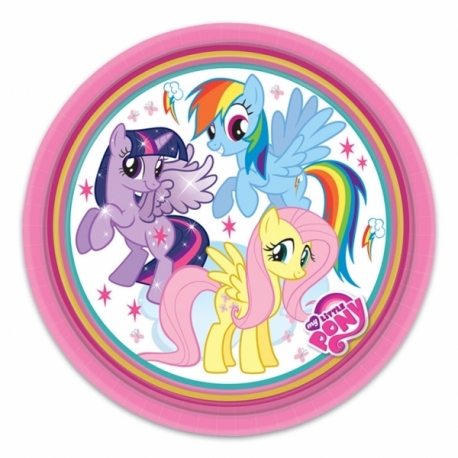 Assiettes Anniversaire Mon Petit Poney