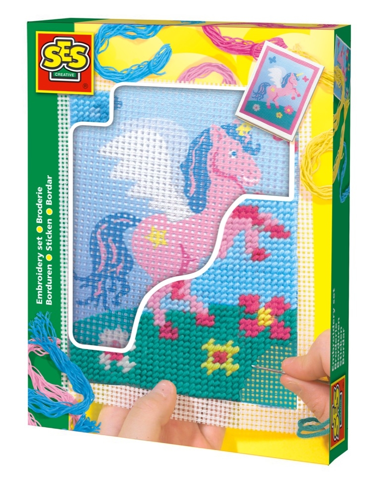 Set De Broderie Licorne