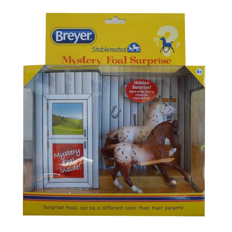 Breyer: Set De 2 Chevaux + Poulain Surprise