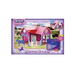 Breyer: Maisonnette Horse Crazy + Cheval 