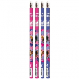 Set De 4 Crayons à Papier Cheval HB