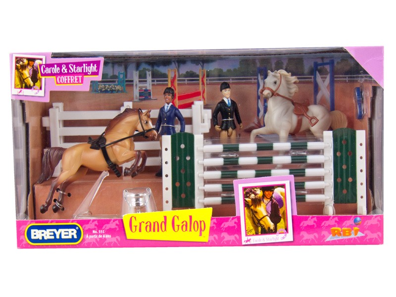 Coffret Grand Galop Carole et Starlight 1/32