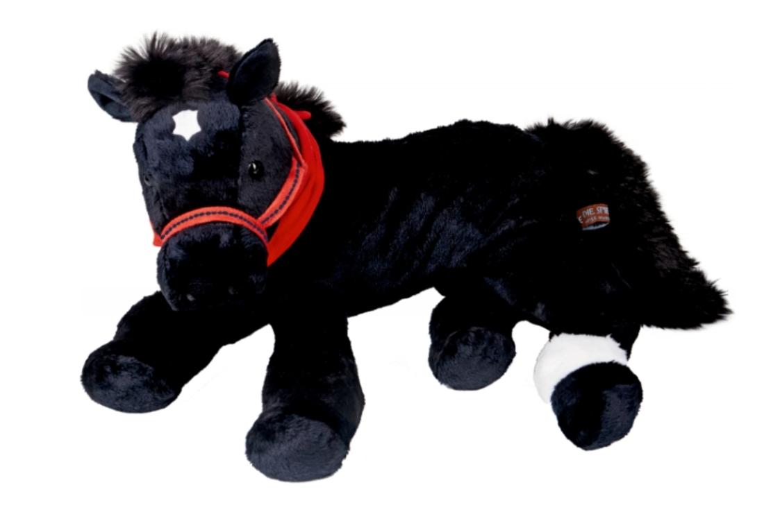 Peluche Cheval 45cm Amis Des Chevaux