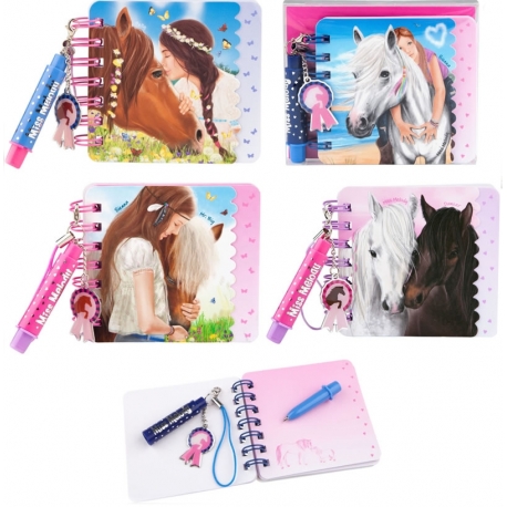 Mini carnet Avec Stylo Cheval Miss Mélody