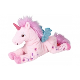 Peluche Licorne Rose