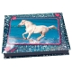 Horses Dreams: Coffret D'écriture Bleu Cheval