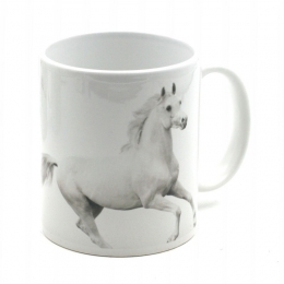 Mug Portrait De Cheval Blanc