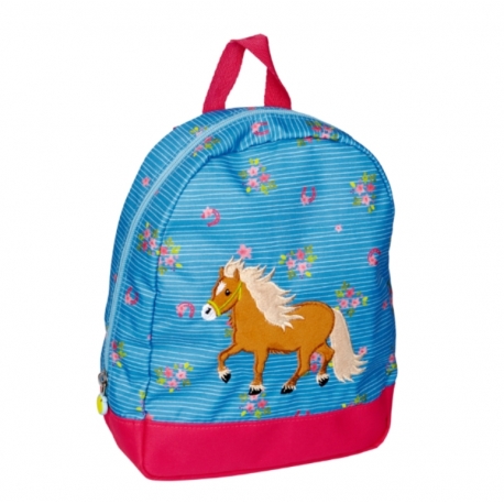 Sac à Dos Bleu Poney