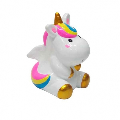 Tirelire Licorne avec cheveux - DCasa par 11,25 €