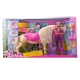 Barbie et son cheval de dressage