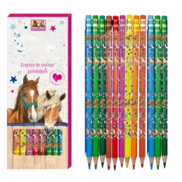 Crayons De couleur Gommables Cheval