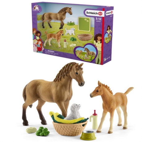 Kit De Soin Pour Bébé Animaux Horse Club Sarah Schleich