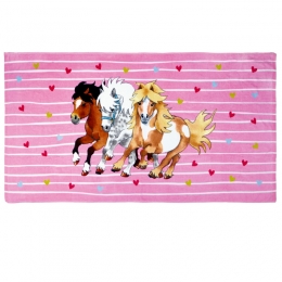 Serviette De Bain Trio De Chevaux