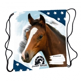 Sac De Sport Cheval Bleu