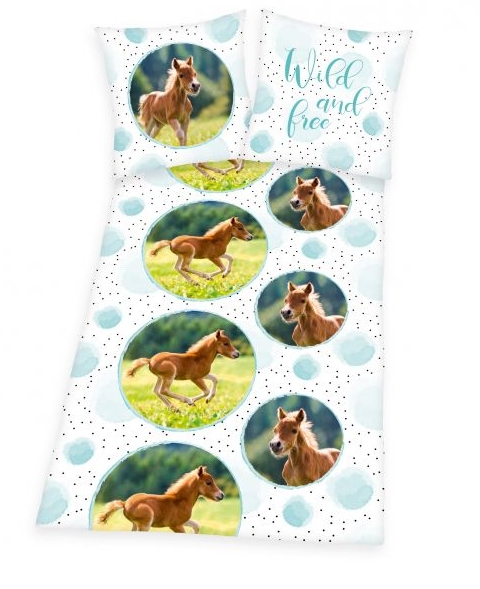 Parure De Couette Poney Nature Et Liberté