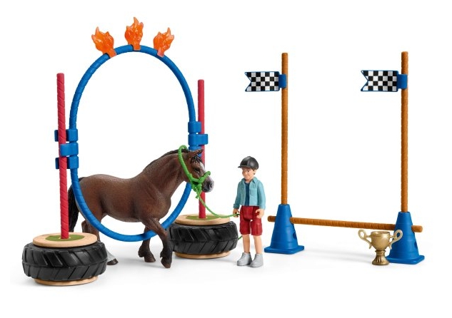 Course D'agility Pour Poney Schleich