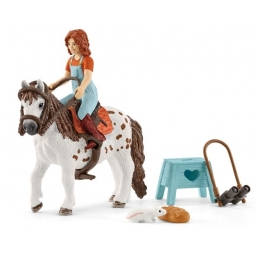 Horse Club Mia Et Son Poney Spotty Schleich