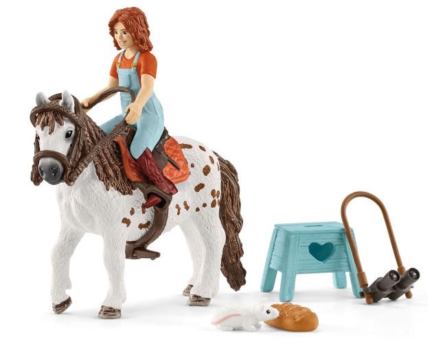 Horse Club Mia Et Son Poney Spotty Schleich