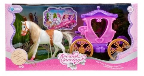 Carrosse Avec Cheval De Princesse