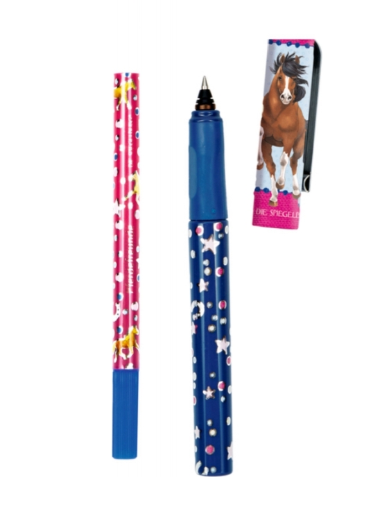 Parure Stylo Roller + Effaceur Cheval