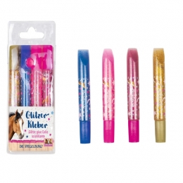 Tube De Colle Scintillante Cheval