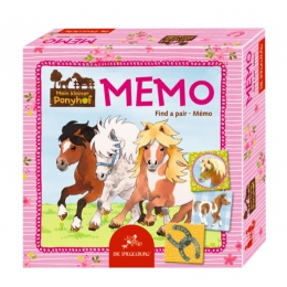 Jeu de mémoire Thème Poney