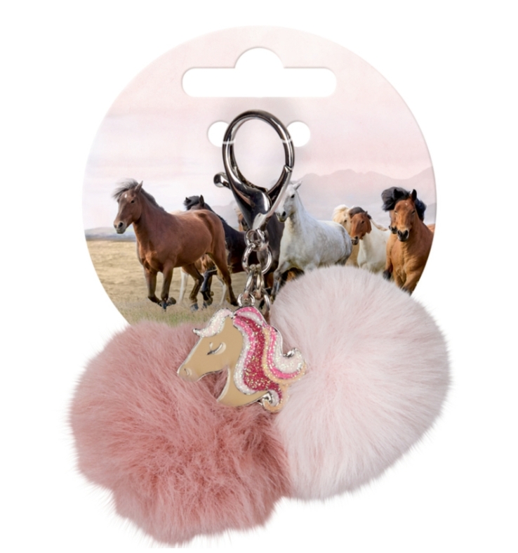 Porte-Clés Pompon Cheval
