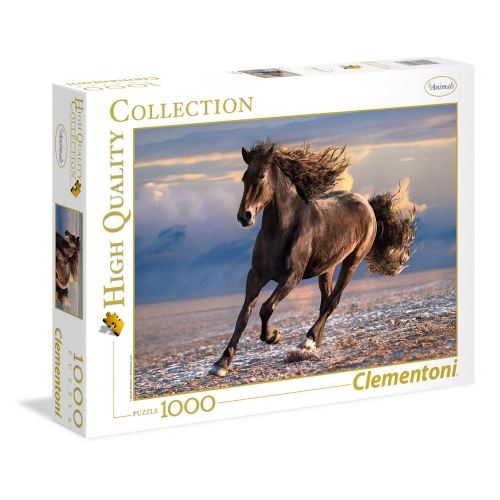 Puzzle Cheval Sauvage Au Galop 1000 pièces