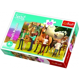 Puzzle Cheval Spirit 60 pièces