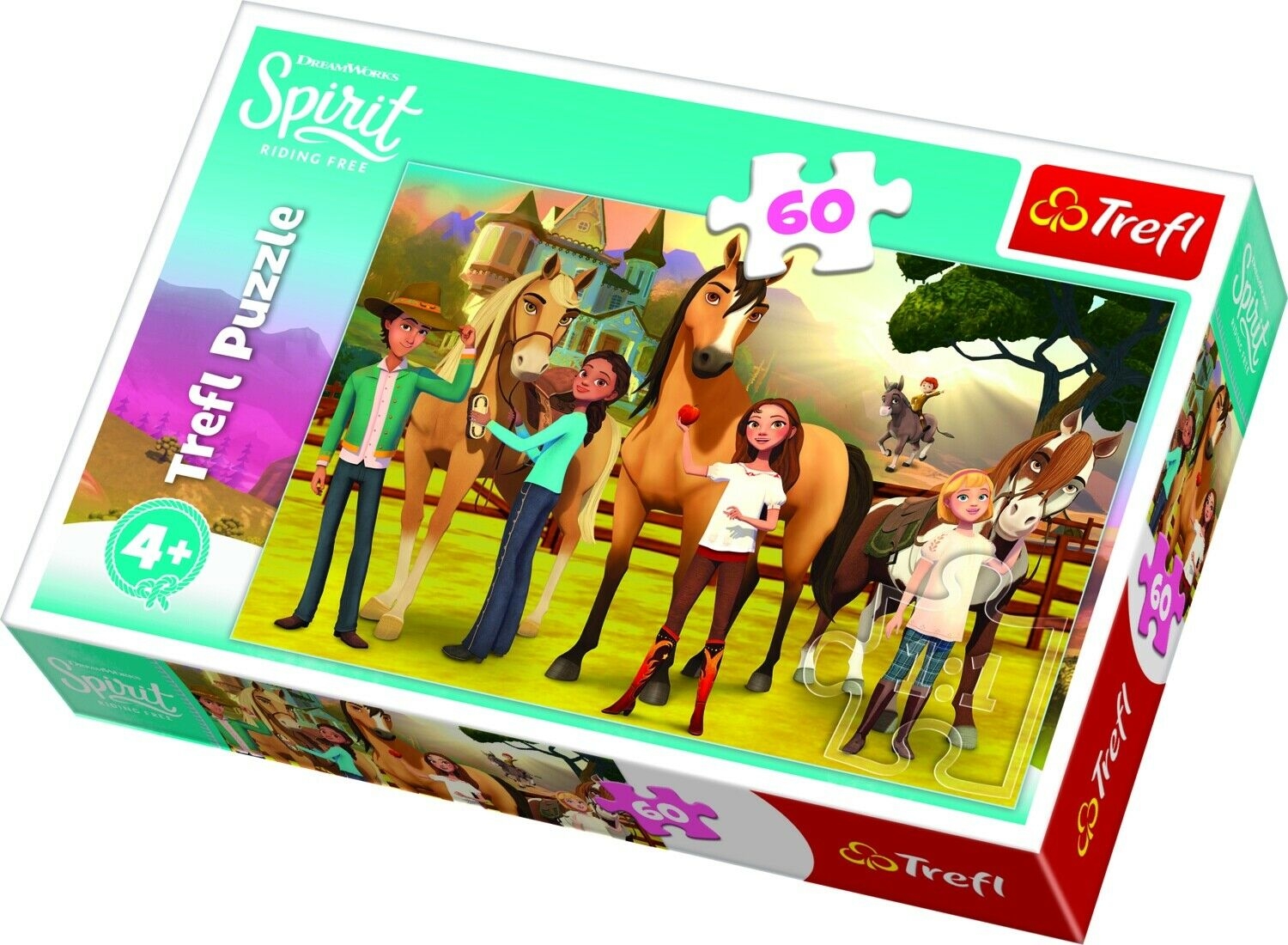 Puzzle Cheval Spirit 60 pièces