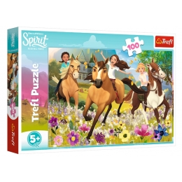 Puzzle Cheval Spirit 100 Pièces