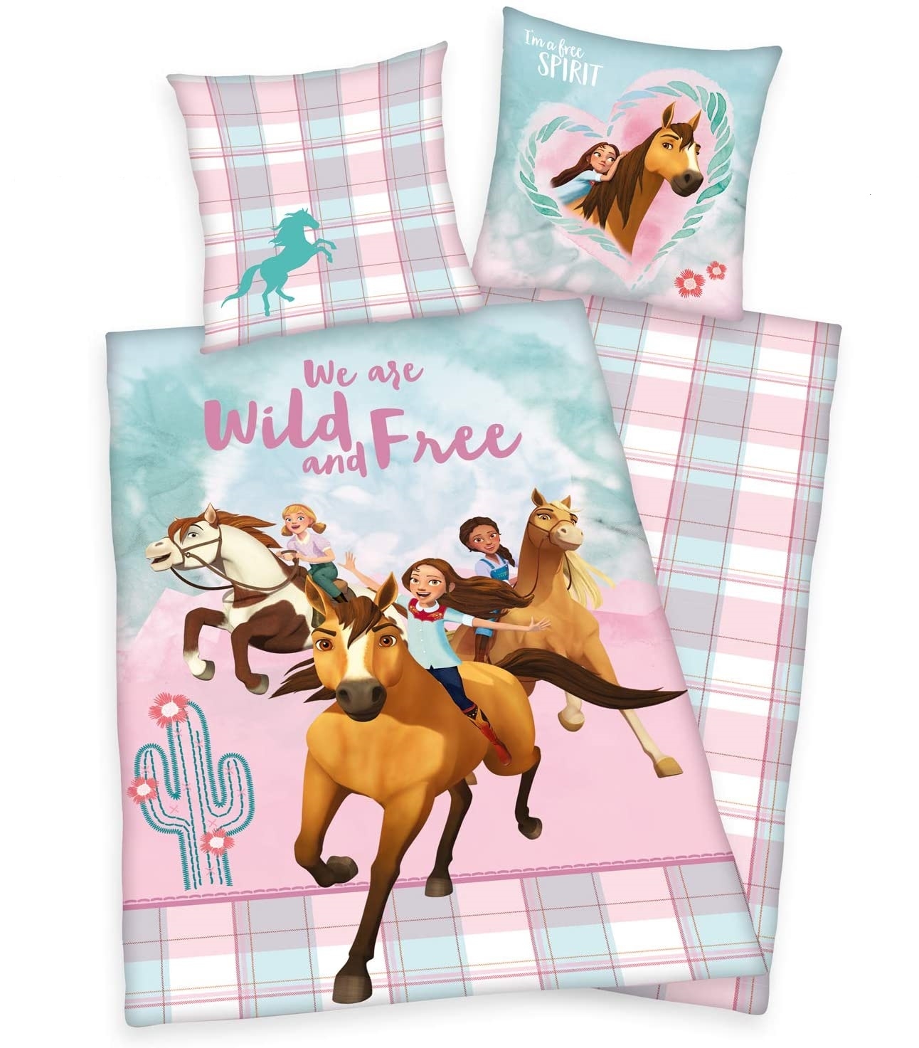 Parure De Couette Réversible Spirit Wild Und Free