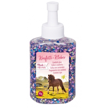 Colle Confettis Cheval