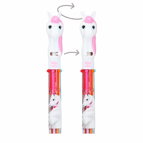 Stylo 6 Couleurs Tête De Cheval