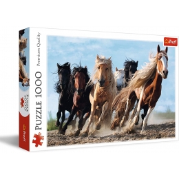 Puzzle Horde De Chevaux 1000 pièces