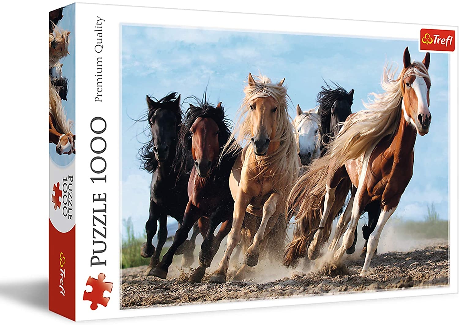 Puzzle Horde De Chevaux 1000 pièces