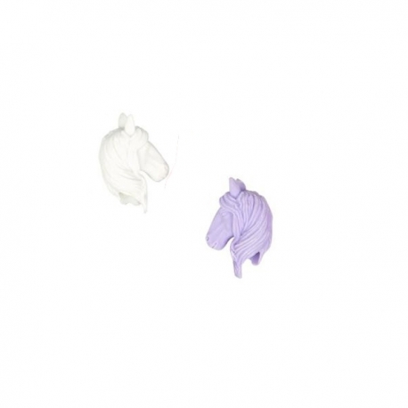 Set De 2 Gommes Tête De Cheval
