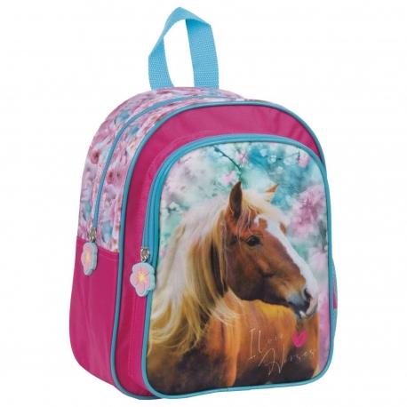 Sac à Dos Maternelle Cheval Marron