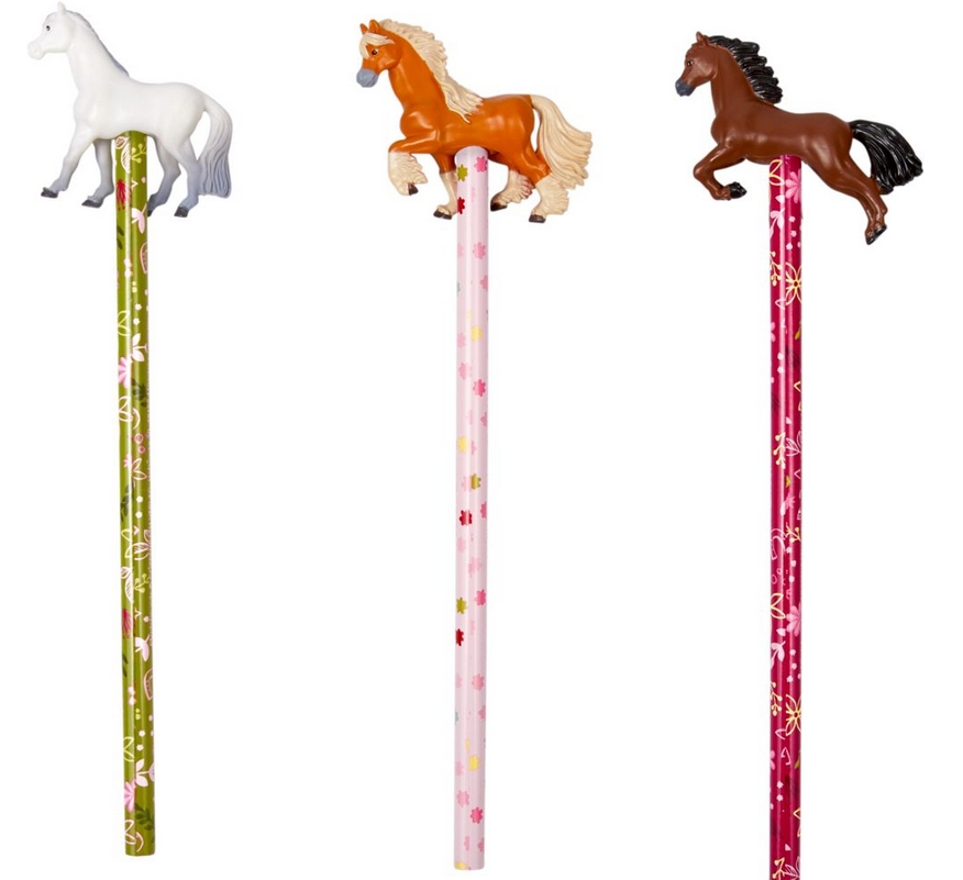 Crayon avec Figurine cheval