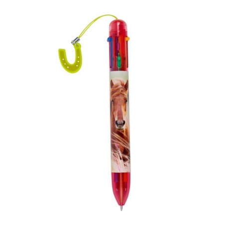 Stylo 6 Couleurs Cheval