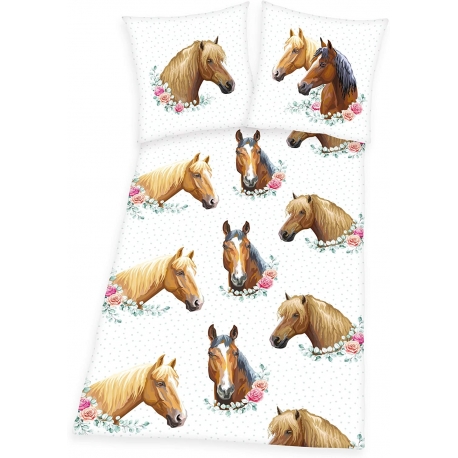 Housse De Couette Cheval Tendresse