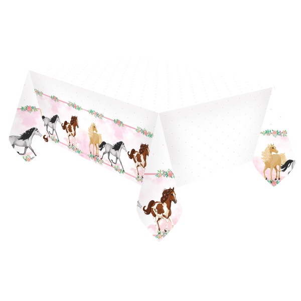 Nappe Anniversaire Love Cheval