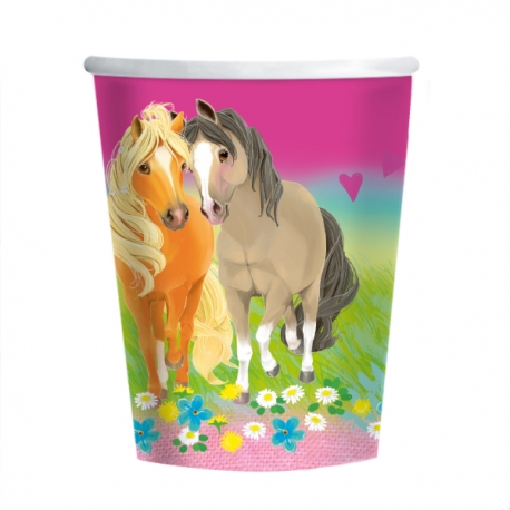 Gobelets Anniversaire Pretty Poney